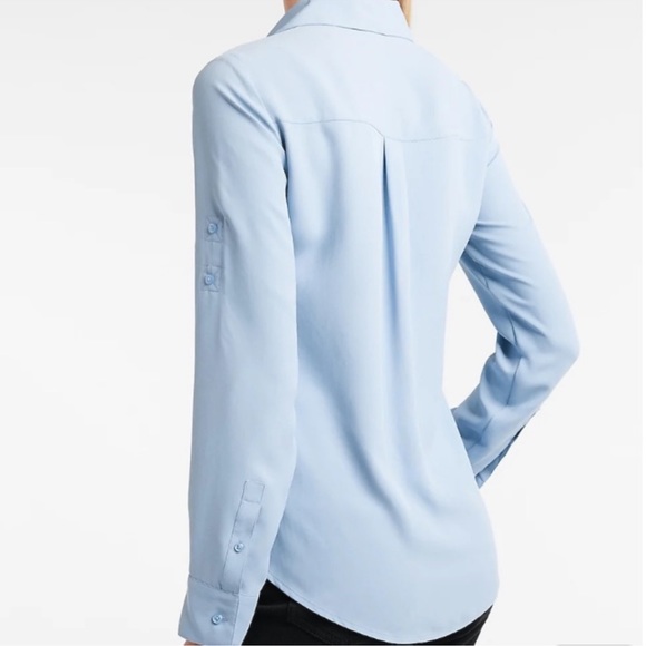 Talbots Button Down Cute Work Wear blouse M - Picture 8 of 9